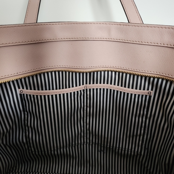 kate spade Blush Pink Handbag Tote Large Gently Used - Picture 12 of 16